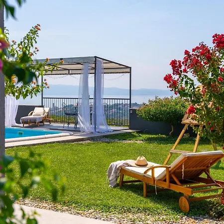 Villa New Seaview Judita With 26sqm Pool, 5 Bedrooms, Playroom